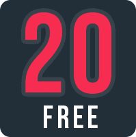 20 gratis