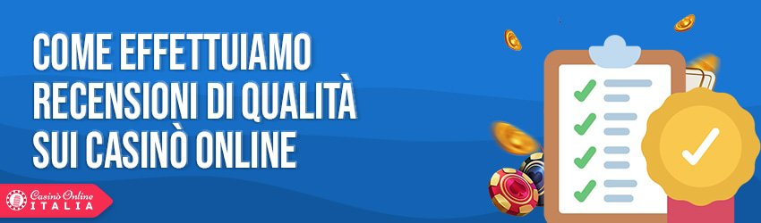 Recensioni di qualità dei casinò online